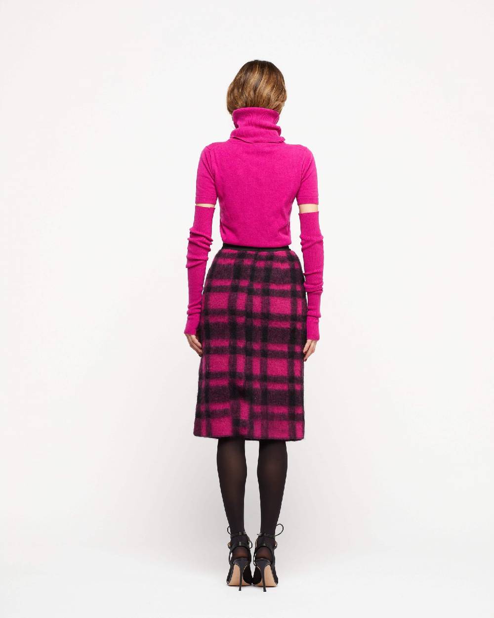 Le Twins Gonna Vilma – Quadri Fucsia e Nero Fino Al -60%