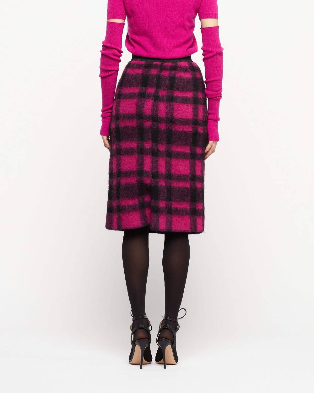 Le Twins Gonna Vilma – Quadri Fucsia e Nero Fino Al -60%