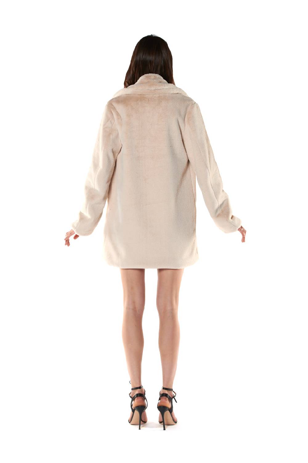 Le Twins Ecopelliccia Greta – Panna Hotsell