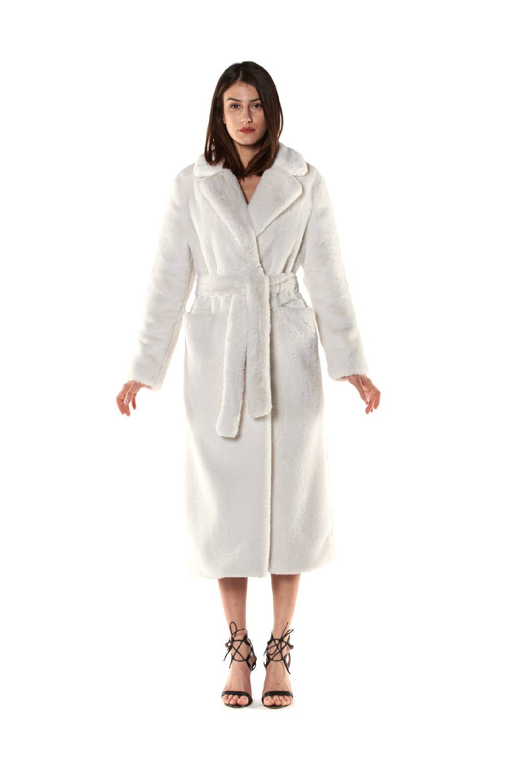 Le Twins Ecopelliccia Sofia – Bianco Negozio