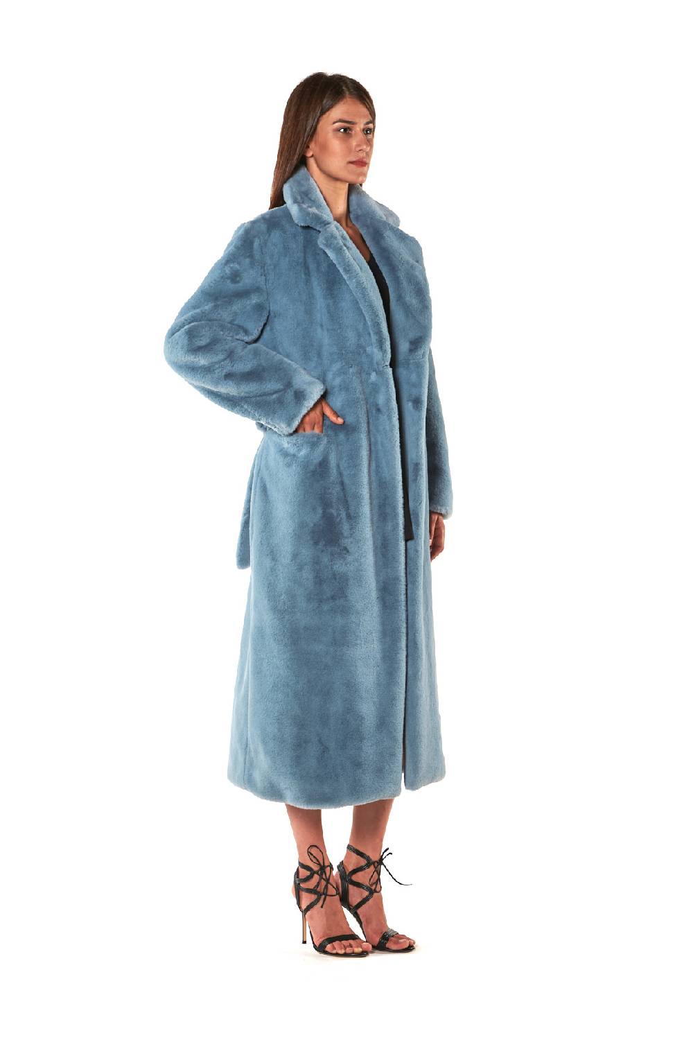 Le Twins Ecopelliccia Sofia – Celeste Moda