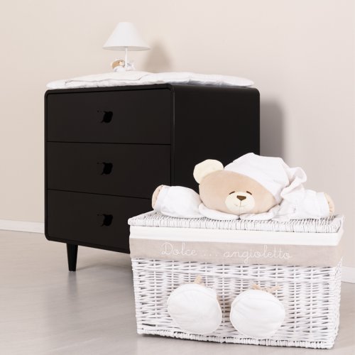 Nanán Comò Linea Black In Saldo