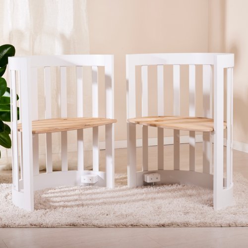 Nanán Culla ovale con kit trasformazione in lettino ed in poltroncine Fino Al -60%