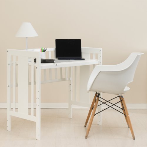 Nanán Letto Mini-me bianco trasformabile in scrivania Sconto