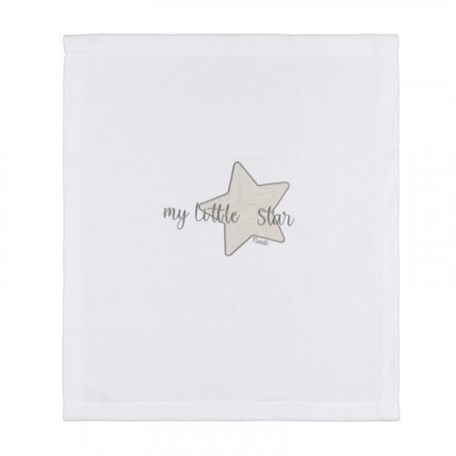 Nanán Copertina per carrozzina "My little star" con ricamo grigio Qualità