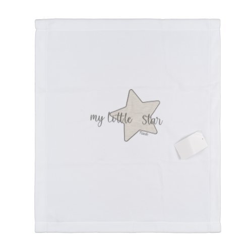 Nanán Copertina per carrozzina "My little star" con ricamo grigio Qualità