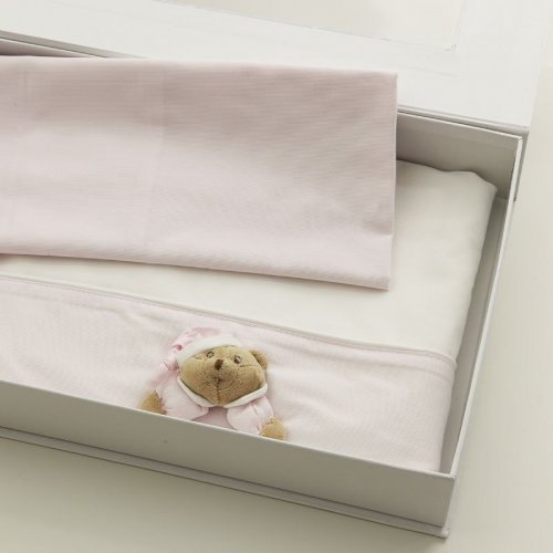Nanán Lenzuola per MINI-ME set 3 pz Puccio rosa Negozi Online