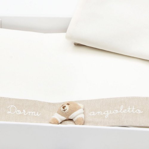 Nanán Lenzuola per carrozzina Set 3pz Tato tortora Shopping Online