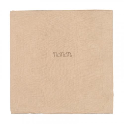 Nanán Set 2 pz mussola beige 120x120 cm Saldi