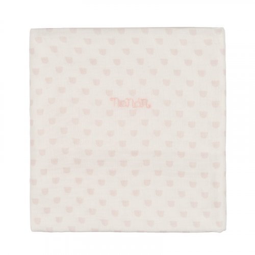 Nanán Mussola all over rosa 80x80 cm Vendita Calda