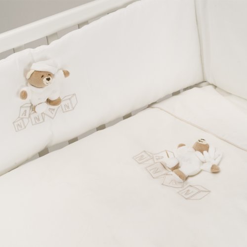 Nanán Set Piumone Mini Me 4pz Dadini Tato Bianco Italy