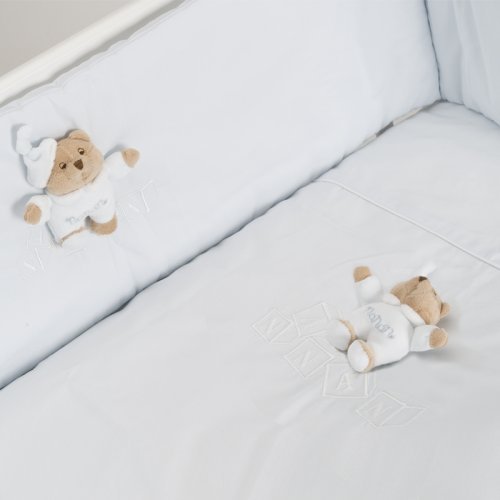 Nanán Set Piumone Mini Me 4pz Dadini Puccio Azzurro Italia
