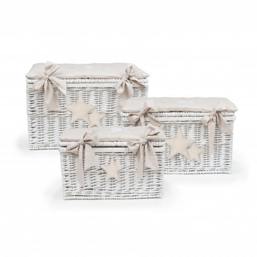 Nanán Baule grande "My little Star" beige Nuovo