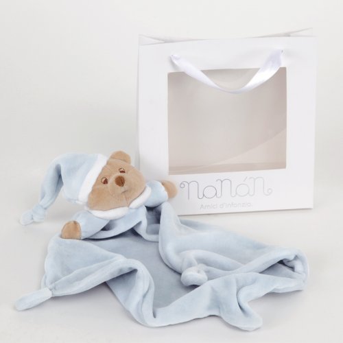 Nanán Fazzoletto per dentini Puccio azzurro