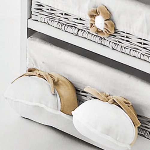 Nanán Mobile 4 cassetti Tato bianco Qualità Garantita