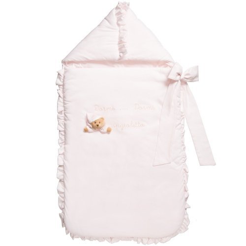 Nanán Puccio sacco porta baby rosa