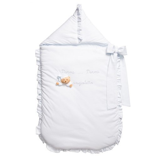 Nanán Puccio sacco porta baby azzurro