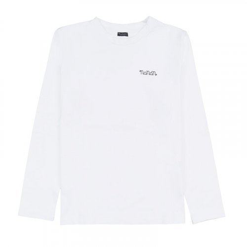 Nanán T-shirt Manica Lunga Bianca