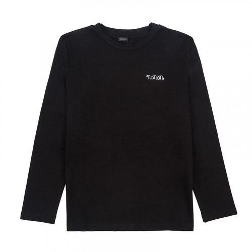 Nanán T-shirt Manica Lunga Nera