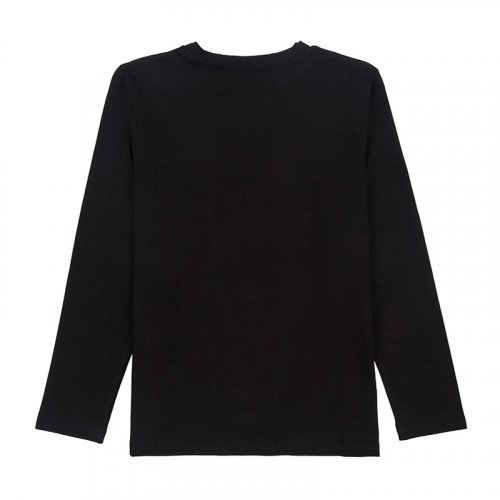 Nanán T-shirt Manica Lunga Nera