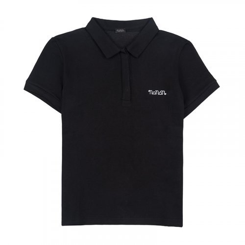 Nanán Polo Manica Corta Nera