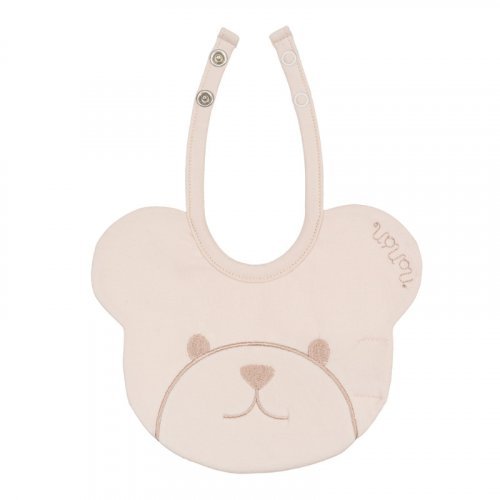 Nanán Bavaglio beige con orso Negozi Online