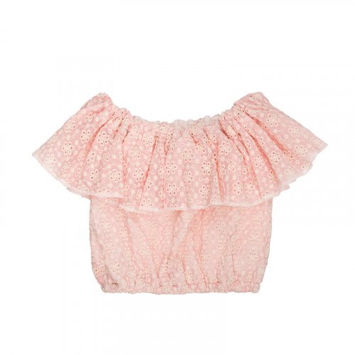 Nanán Blusa in stangallo rosa