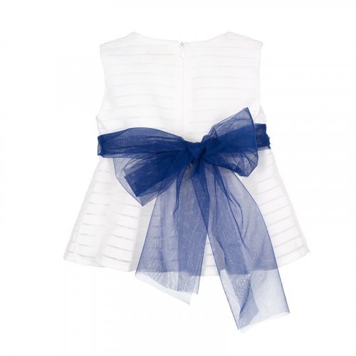 Nanán Blusa smanicata blu