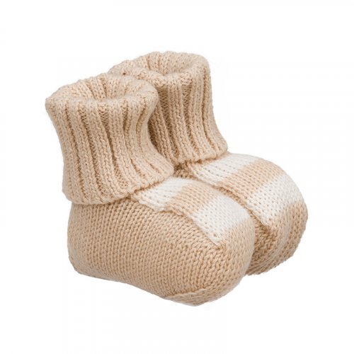 Nanán Calzini in Filo Beige