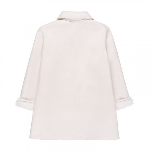 Nanán Cappotto Panna in Ecomontone Prezzo Ridotto