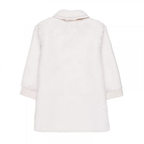 Nanán Cappotto Panna in Ecomontone Prezzo Ridotto