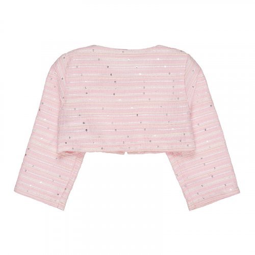 Nanán Cardigan rosa con rosa Convenienza