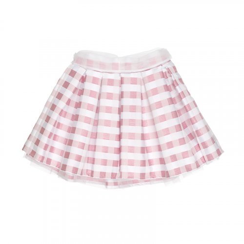 Nanán Gonna a quadretti rosa