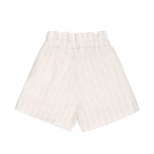 Nanán Shorts a righe panna Vendita