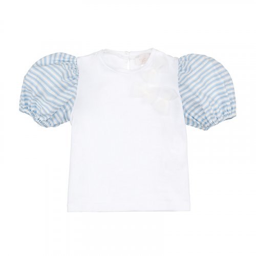 Nanán T-Shirt azzurra Saldi Di Fabbrica