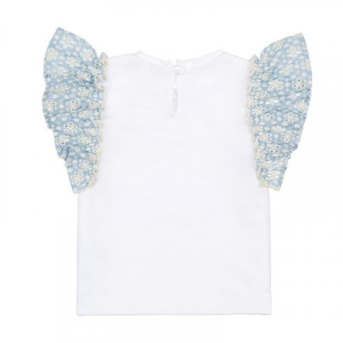 Nanán T-Shirt con frappa azzurra I Più Venduti