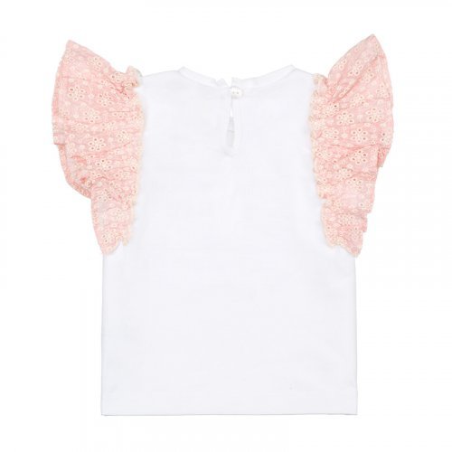 Nanán T-Shirt con frappa rosa Vendite Flash