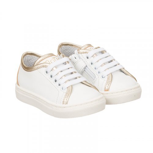 Nanán Scarpe in pelle bianche