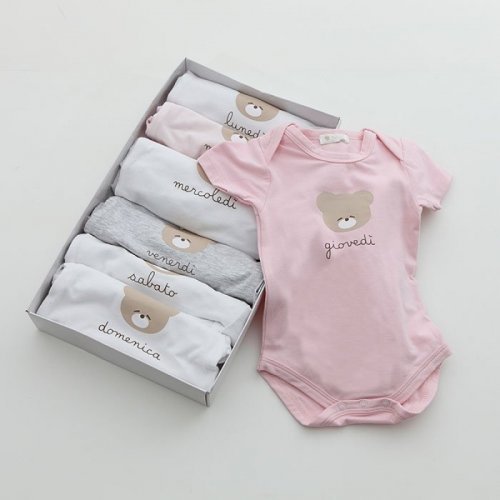 Nanán Scatola body della settimana - Bimba In Vendita