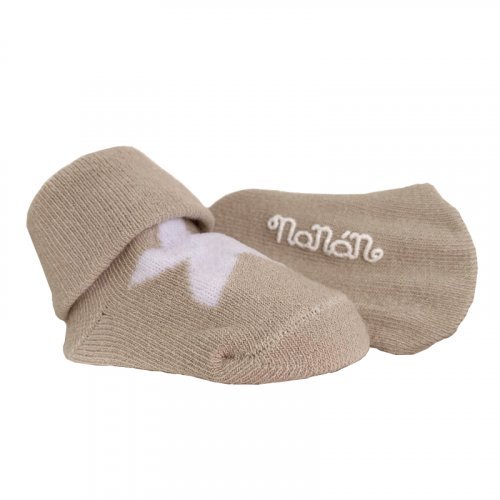 Nanán Calzini con Stella Beige Nuovo