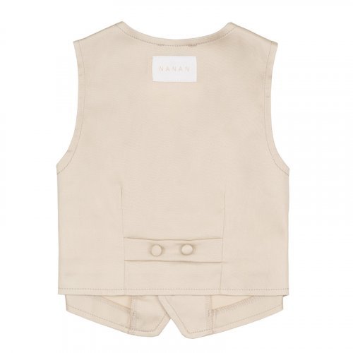 Nanán Gilet beige Qualità Garantita