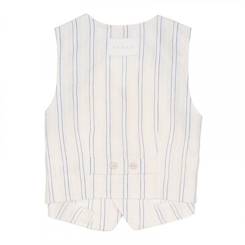 Nanán Gilet panna a righe Fino Al -60%