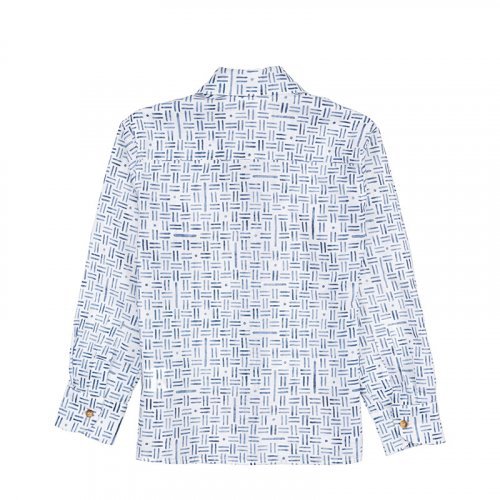 Nanán Camicia con fantasia geometrica Sconto