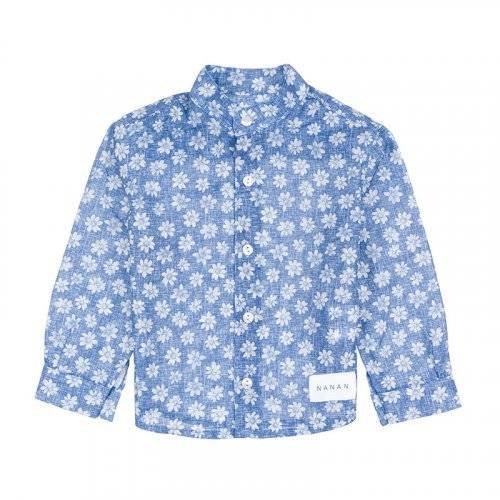 Nanán Camicia coreana azzurra Offerte