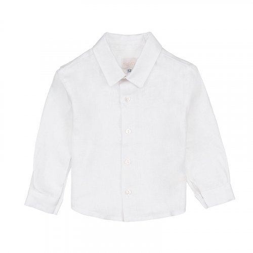 Nanán Camicia in lino bianco Hotsell