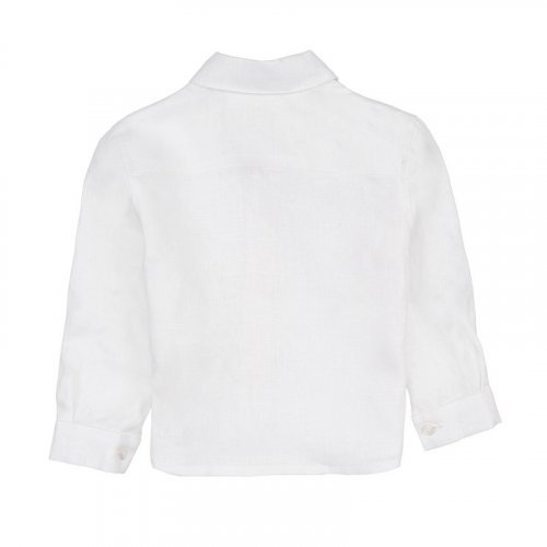 Nanán Camicia in lino bianco Hotsell