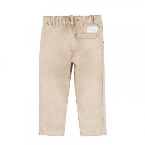 Nanán Pantalone classico beige In Saldo