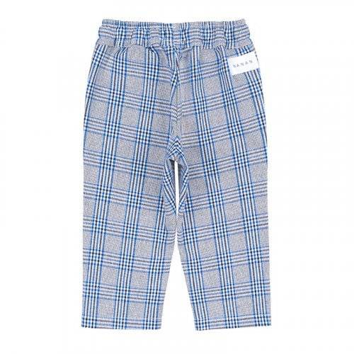 Nanán Pantalone scozzese blu 2025