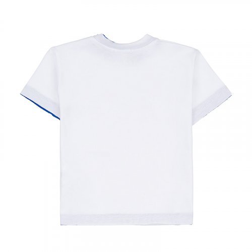 Nanán T-shirt con taschino bianco Offerte