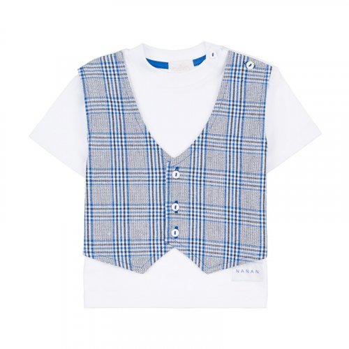 Nanán T-shirt con gilet Hotsell